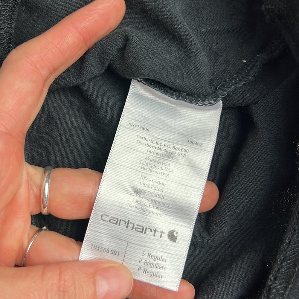Carhartt Black USA T-shirt - Picture 7 of 7